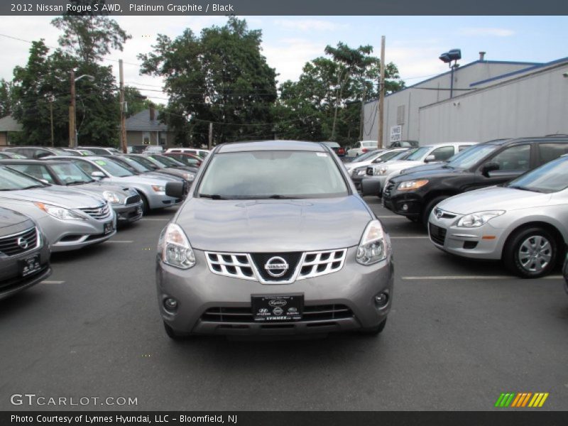 Platinum Graphite / Black 2012 Nissan Rogue S AWD