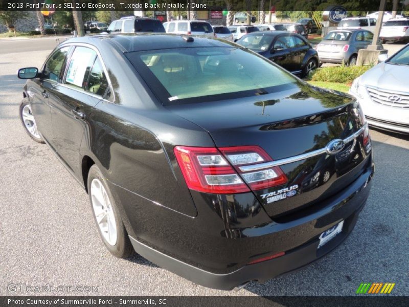 Tuxedo Black Metallic / Dune 2013 Ford Taurus SEL 2.0 EcoBoost