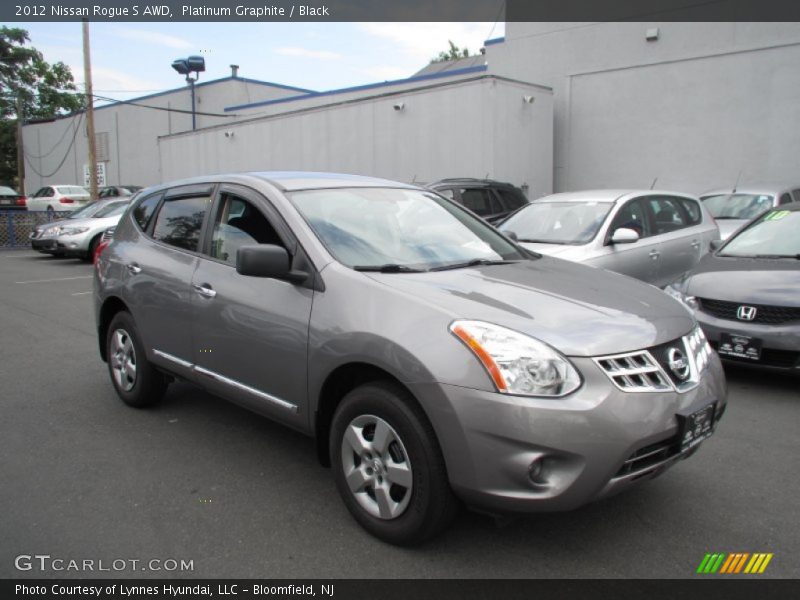 Platinum Graphite / Black 2012 Nissan Rogue S AWD