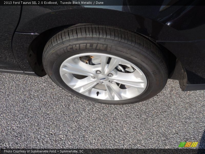 Tuxedo Black Metallic / Dune 2013 Ford Taurus SEL 2.0 EcoBoost