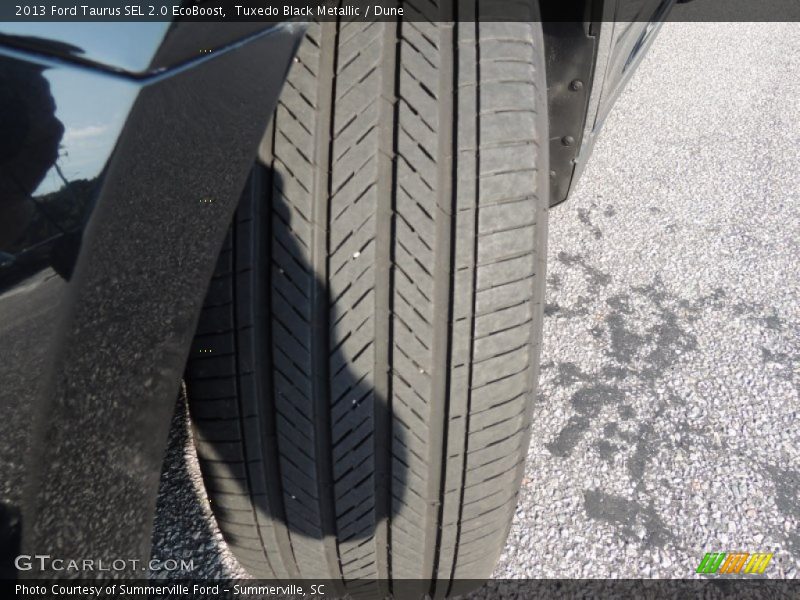 Tuxedo Black Metallic / Dune 2013 Ford Taurus SEL 2.0 EcoBoost