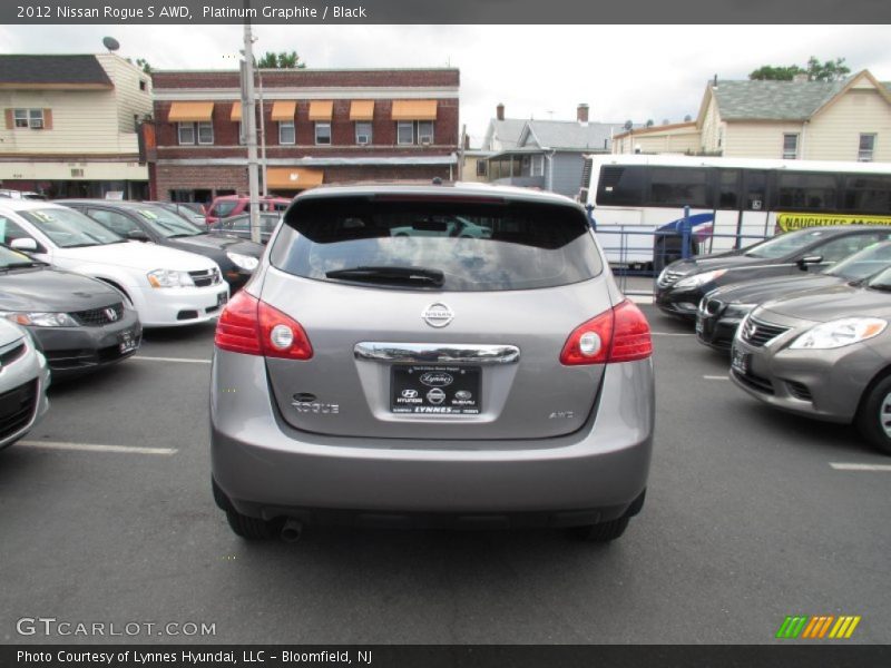 Platinum Graphite / Black 2012 Nissan Rogue S AWD