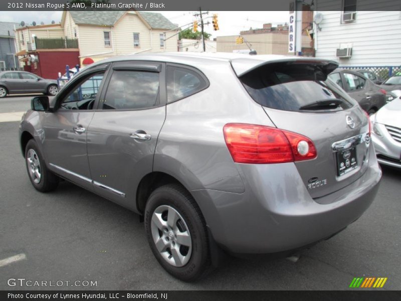 Platinum Graphite / Black 2012 Nissan Rogue S AWD