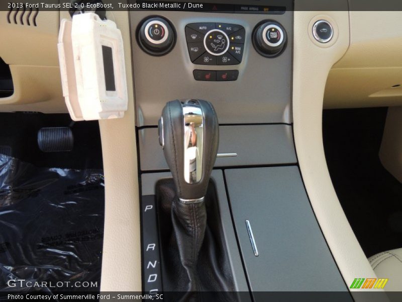 Tuxedo Black Metallic / Dune 2013 Ford Taurus SEL 2.0 EcoBoost