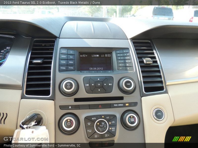 Tuxedo Black Metallic / Dune 2013 Ford Taurus SEL 2.0 EcoBoost