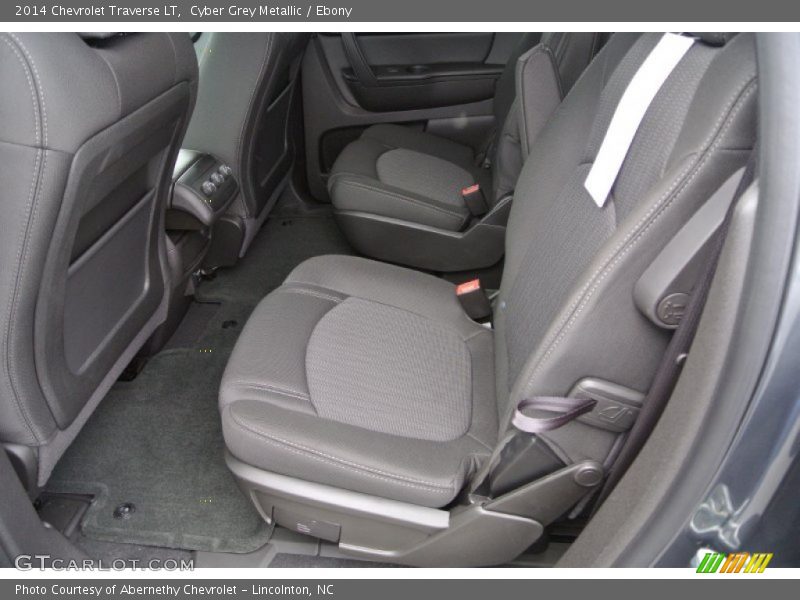 Cyber Grey Metallic / Ebony 2014 Chevrolet Traverse LT