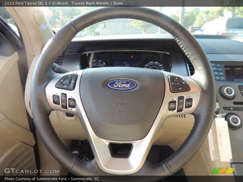 Tuxedo Black Metallic / Dune 2013 Ford Taurus SEL 2.0 EcoBoost