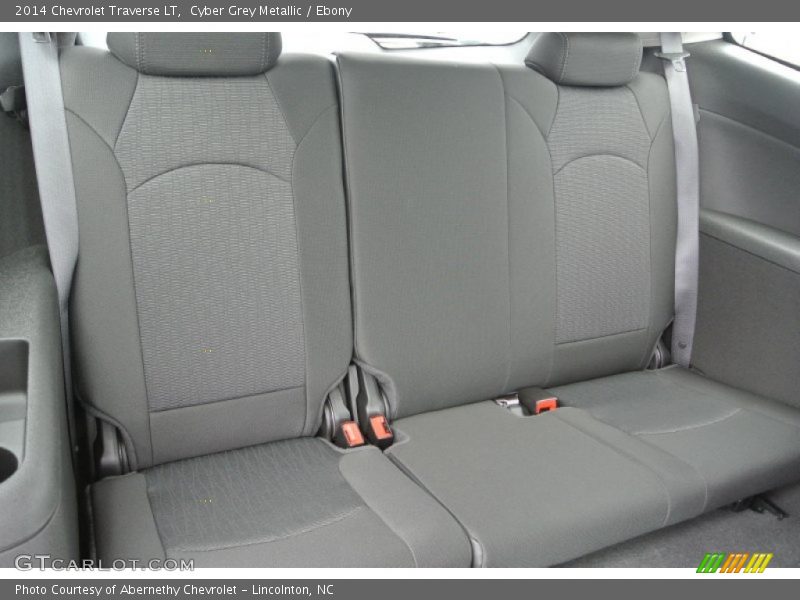 Cyber Grey Metallic / Ebony 2014 Chevrolet Traverse LT