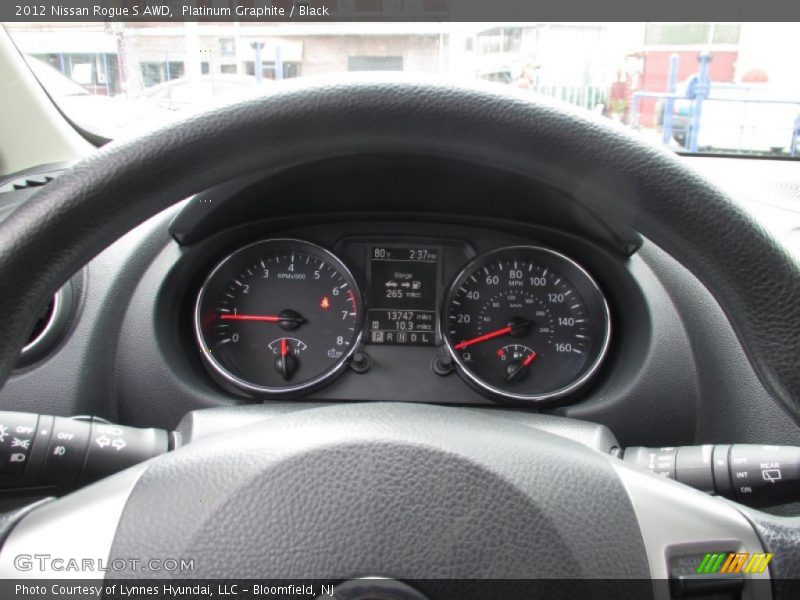 Platinum Graphite / Black 2012 Nissan Rogue S AWD
