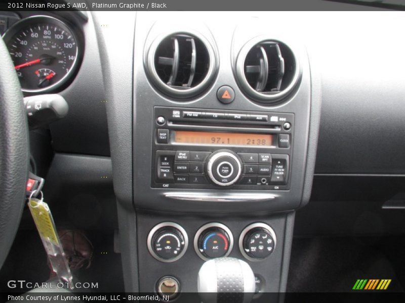 Platinum Graphite / Black 2012 Nissan Rogue S AWD
