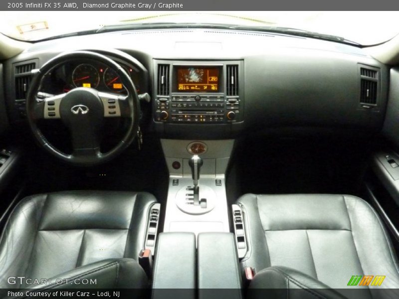 Diamond Graphite Gray / Graphite 2005 Infiniti FX 35 AWD