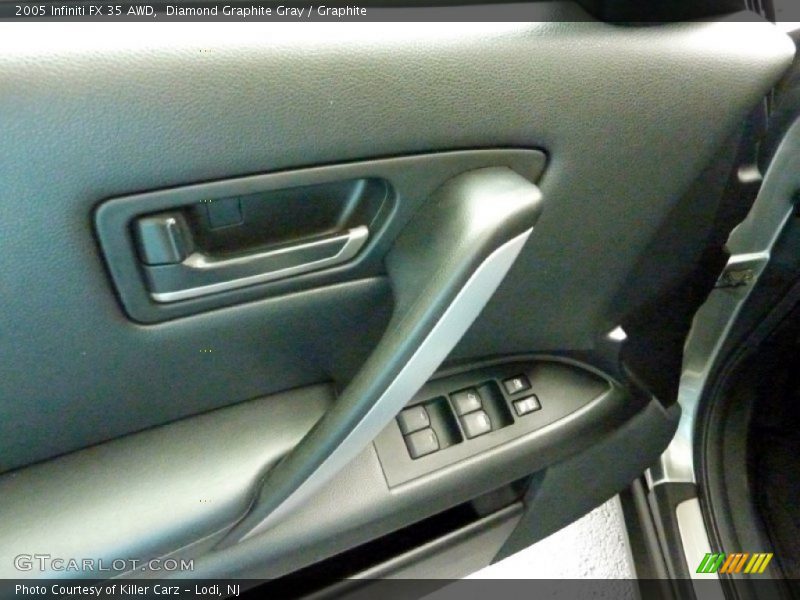 Diamond Graphite Gray / Graphite 2005 Infiniti FX 35 AWD