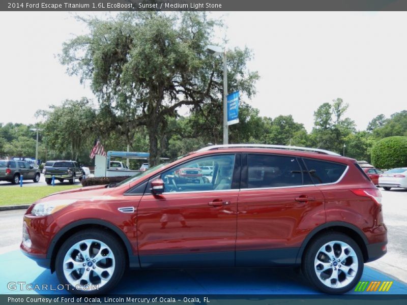  2014 Escape Titanium 1.6L EcoBoost Sunset
