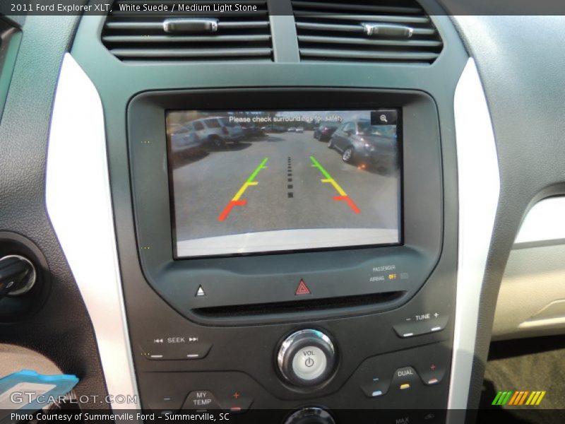 White Suede / Medium Light Stone 2011 Ford Explorer XLT
