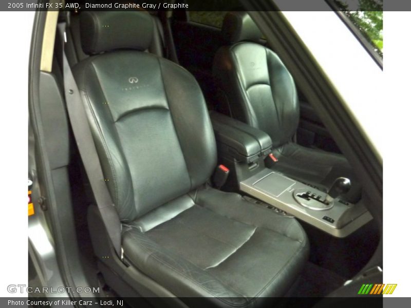 Diamond Graphite Gray / Graphite 2005 Infiniti FX 35 AWD