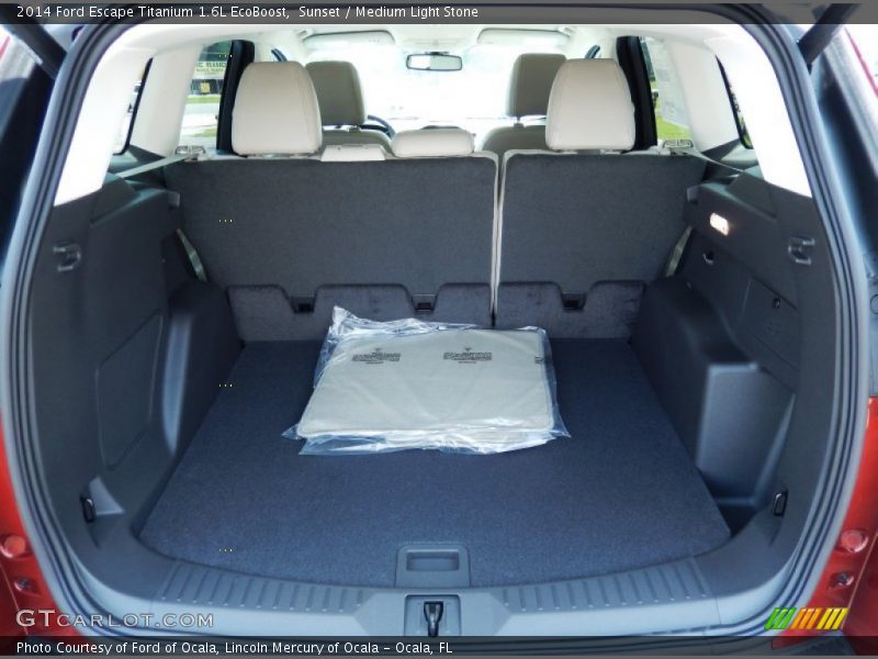  2014 Escape Titanium 1.6L EcoBoost Trunk