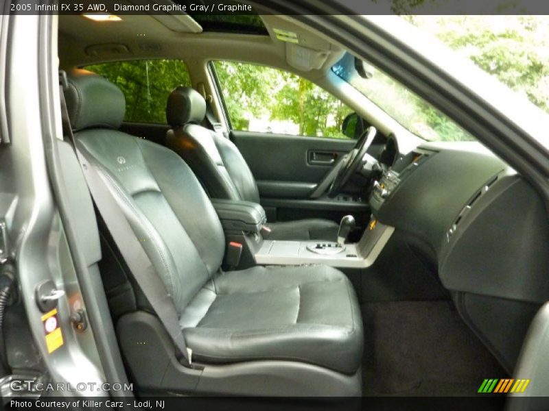 Diamond Graphite Gray / Graphite 2005 Infiniti FX 35 AWD