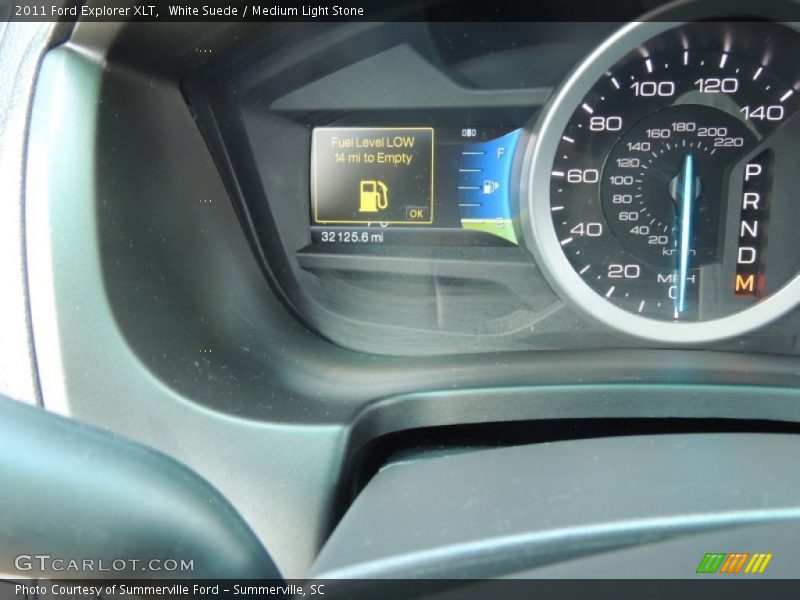 White Suede / Medium Light Stone 2011 Ford Explorer XLT