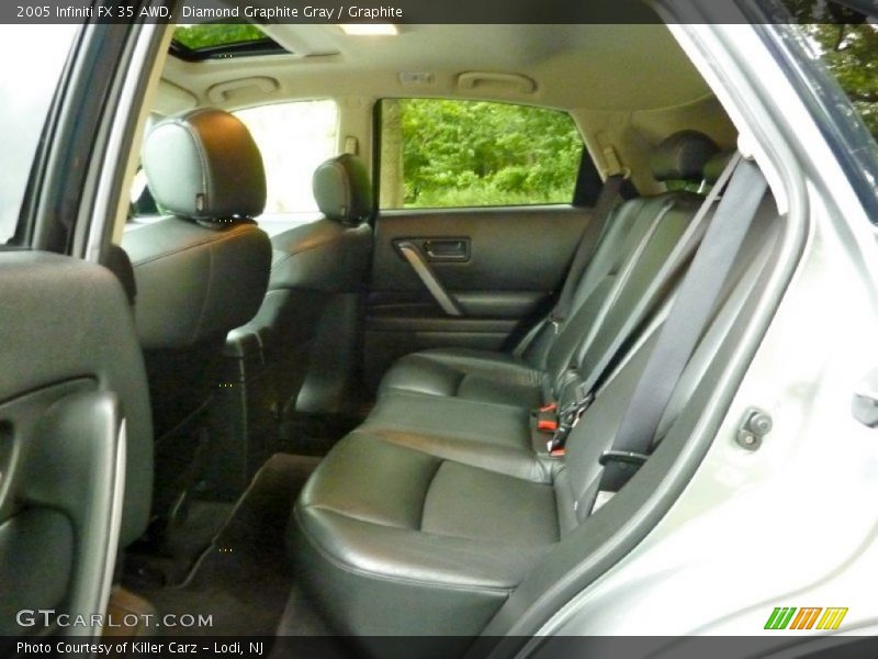 Diamond Graphite Gray / Graphite 2005 Infiniti FX 35 AWD