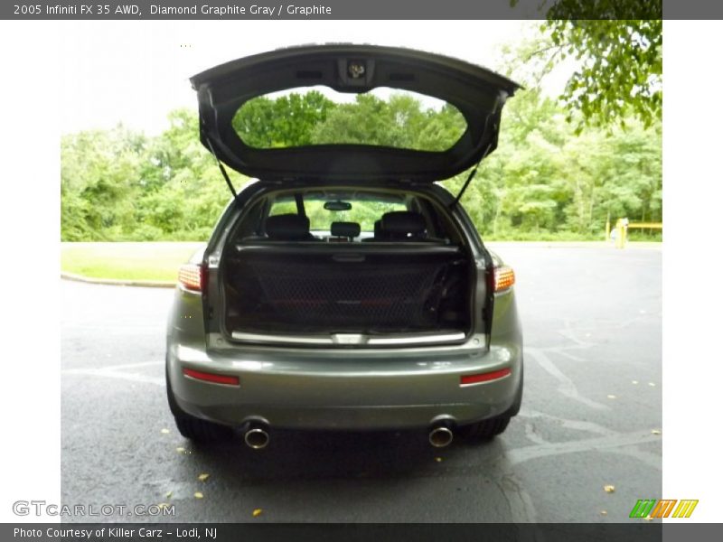 Diamond Graphite Gray / Graphite 2005 Infiniti FX 35 AWD