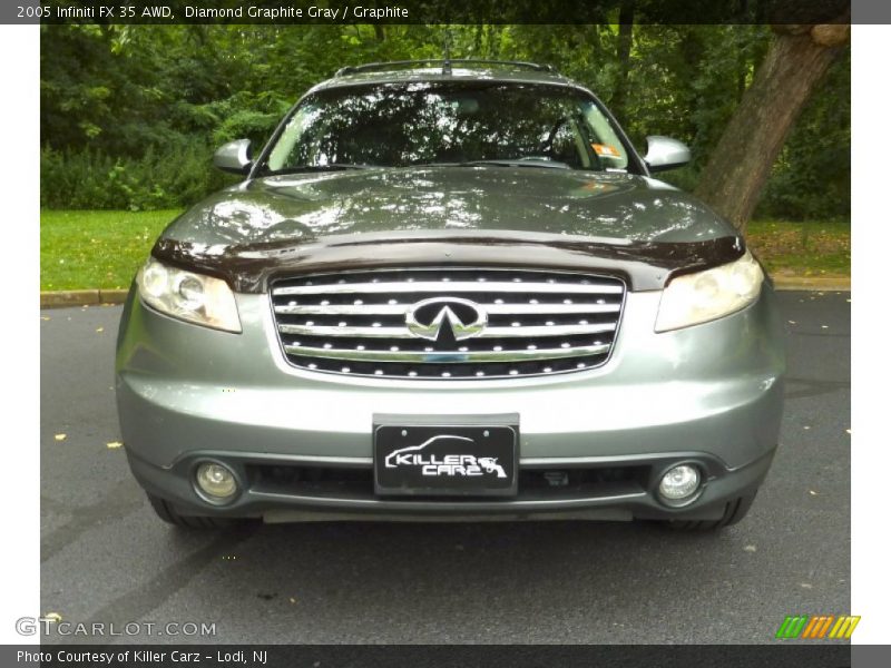 Diamond Graphite Gray / Graphite 2005 Infiniti FX 35 AWD