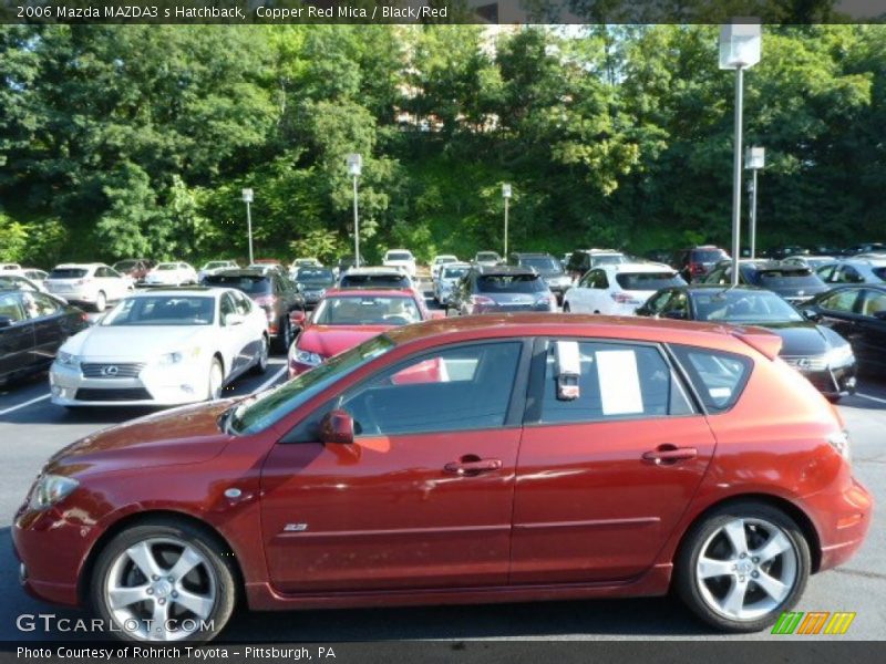  2006 MAZDA3 s Hatchback Copper Red Mica