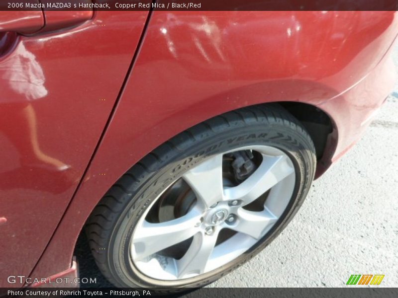 Copper Red Mica / Black/Red 2006 Mazda MAZDA3 s Hatchback