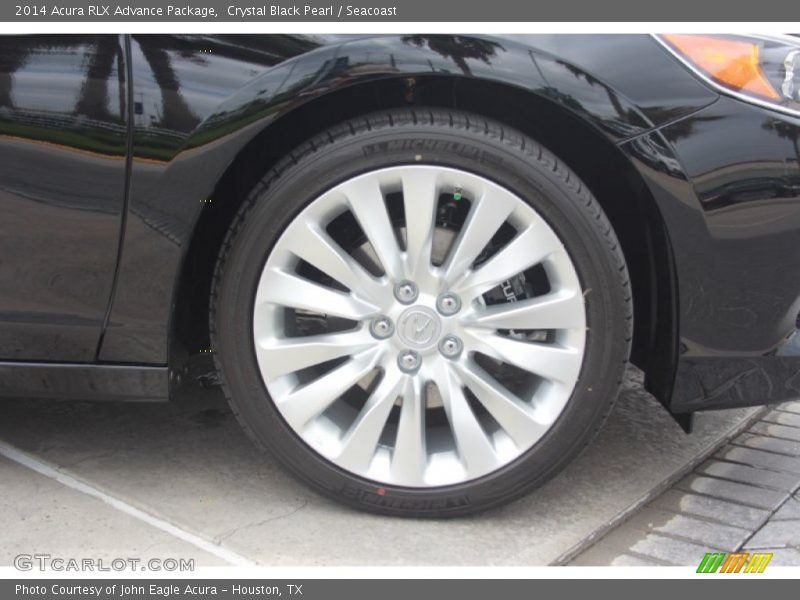 Crystal Black Pearl / Seacoast 2014 Acura RLX Advance Package