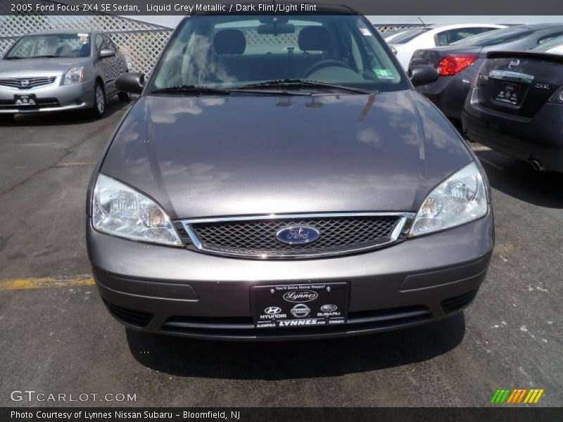 Liquid Grey Metallic / Dark Flint/Light Flint 2005 Ford Focus ZX4 SE Sedan