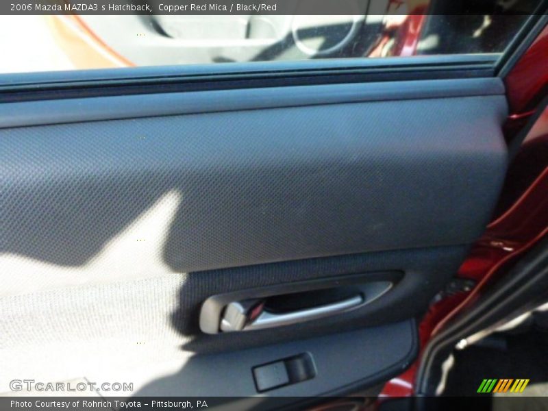 Copper Red Mica / Black/Red 2006 Mazda MAZDA3 s Hatchback