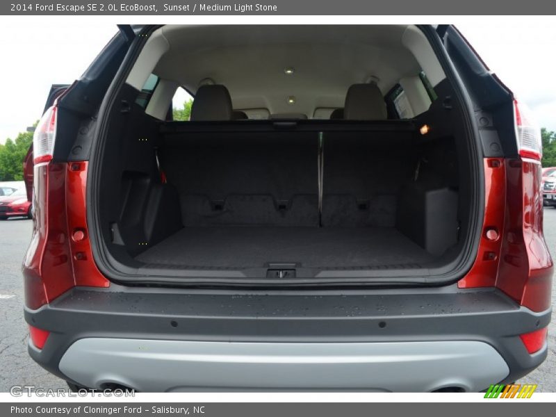 Sunset / Medium Light Stone 2014 Ford Escape SE 2.0L EcoBoost