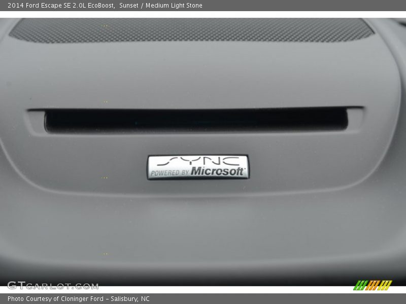 Sunset / Medium Light Stone 2014 Ford Escape SE 2.0L EcoBoost