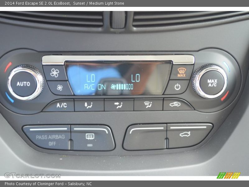 Sunset / Medium Light Stone 2014 Ford Escape SE 2.0L EcoBoost
