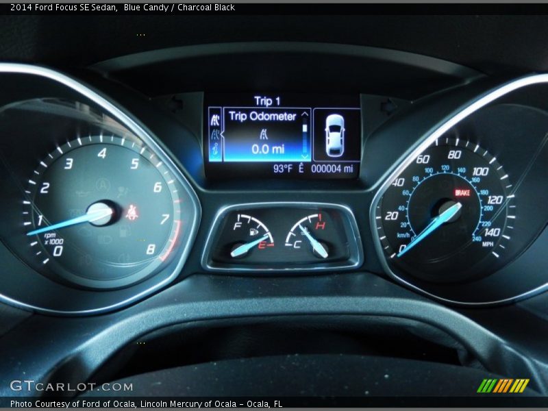  2014 Focus SE Sedan SE Sedan Gauges