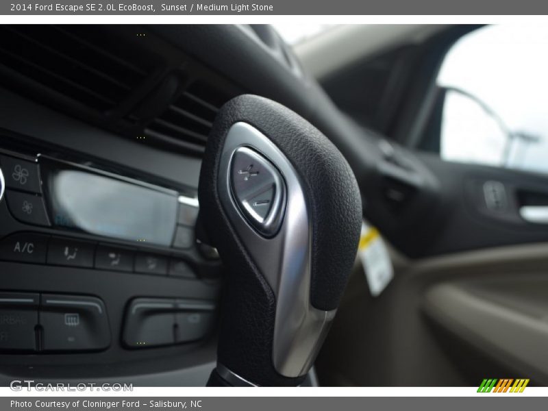 Sunset / Medium Light Stone 2014 Ford Escape SE 2.0L EcoBoost