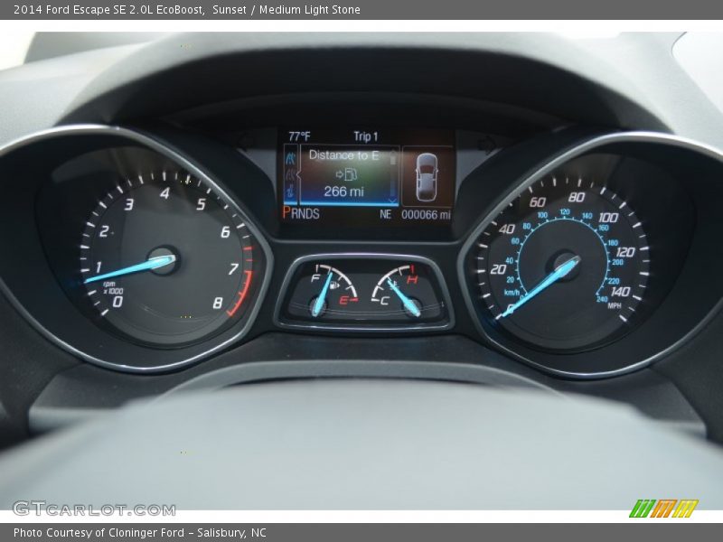  2014 Escape SE 2.0L EcoBoost SE 2.0L EcoBoost Gauges