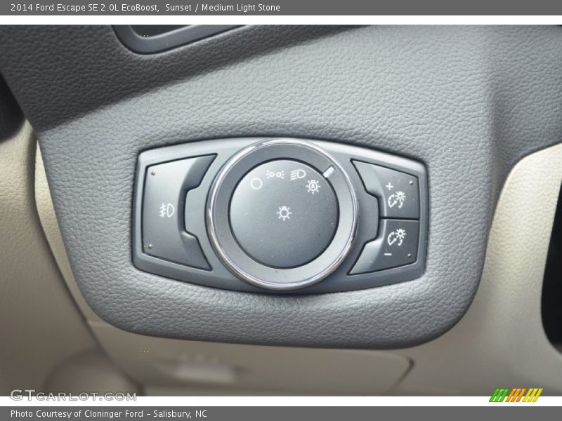Sunset / Medium Light Stone 2014 Ford Escape SE 2.0L EcoBoost