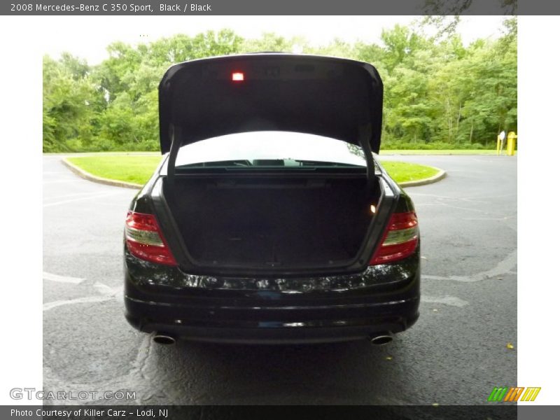 Black / Black 2008 Mercedes-Benz C 350 Sport