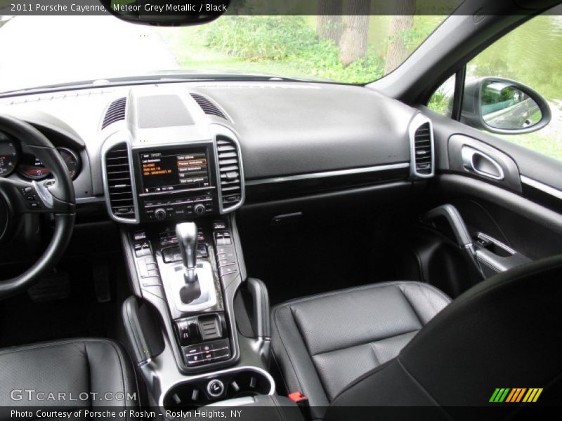 Meteor Grey Metallic / Black 2011 Porsche Cayenne