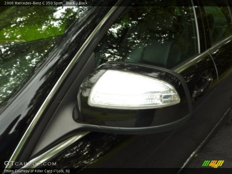 Black / Black 2008 Mercedes-Benz C 350 Sport