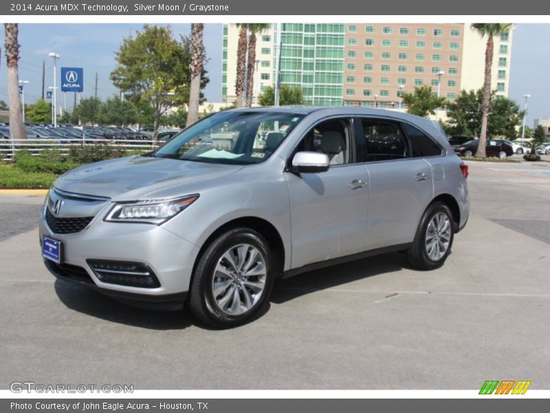 Silver Moon / Graystone 2014 Acura MDX Technology