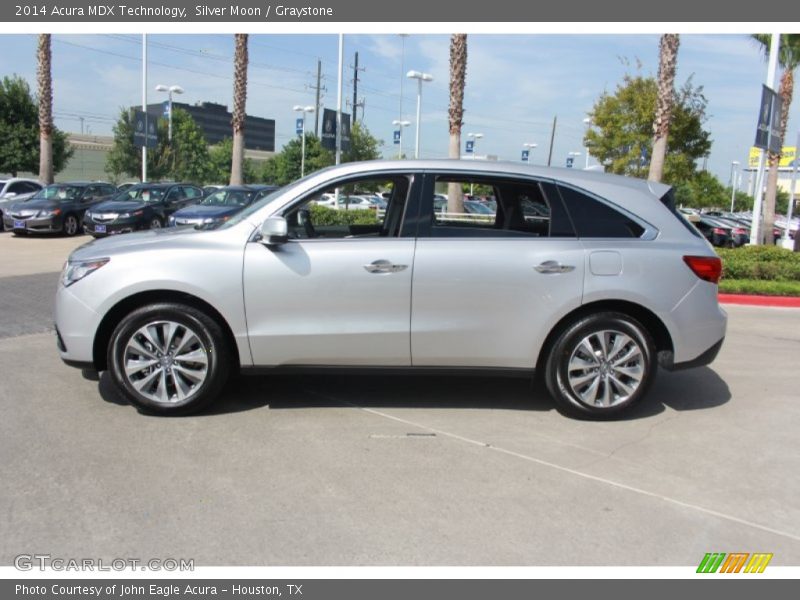 Silver Moon / Graystone 2014 Acura MDX Technology