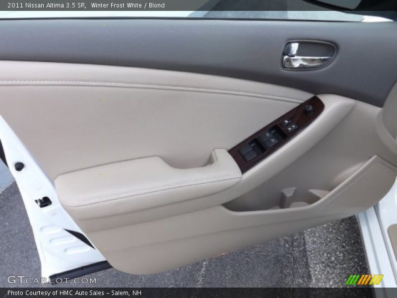 Winter Frost White / Blond 2011 Nissan Altima 3.5 SR