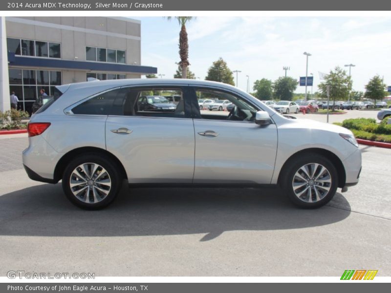 Silver Moon / Graystone 2014 Acura MDX Technology