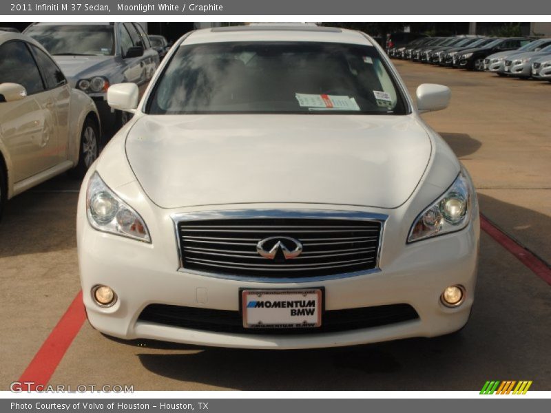 Moonlight White / Graphite 2011 Infiniti M 37 Sedan