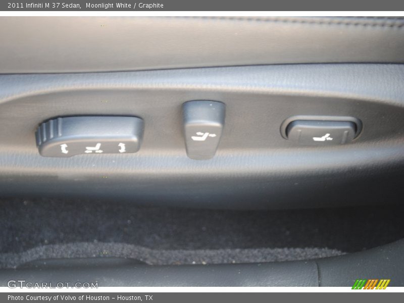 Moonlight White / Graphite 2011 Infiniti M 37 Sedan