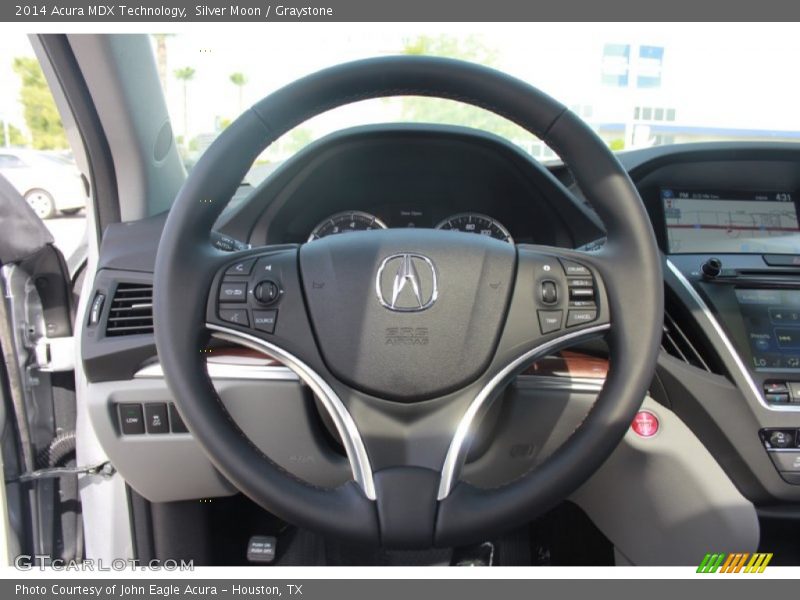 Silver Moon / Graystone 2014 Acura MDX Technology