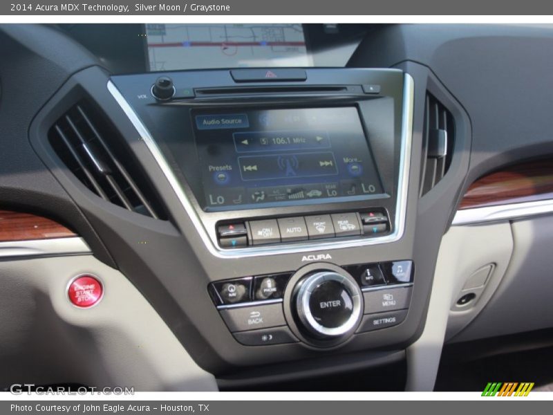 Silver Moon / Graystone 2014 Acura MDX Technology