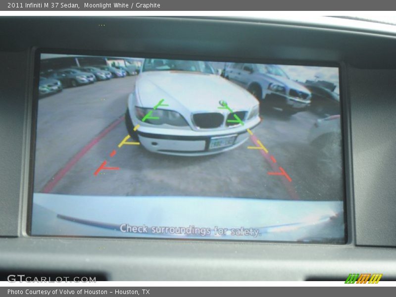 Moonlight White / Graphite 2011 Infiniti M 37 Sedan