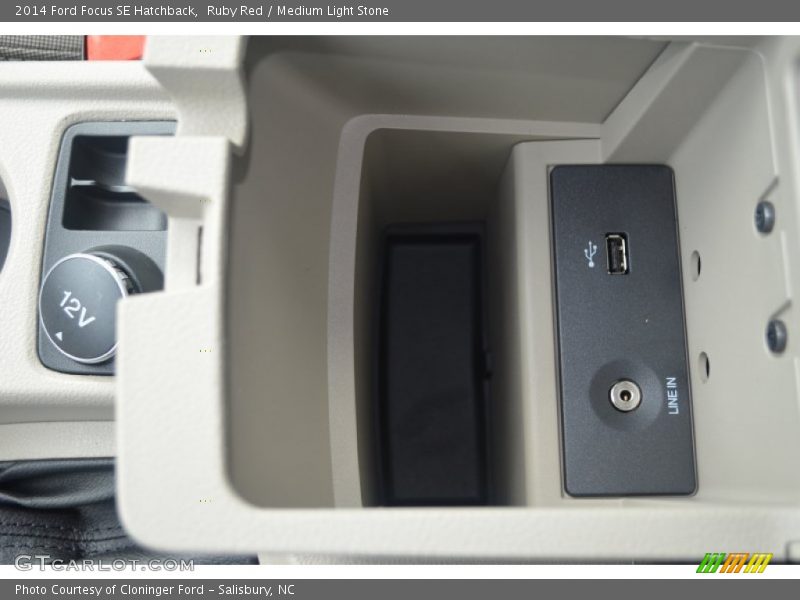 Ruby Red / Medium Light Stone 2014 Ford Focus SE Hatchback